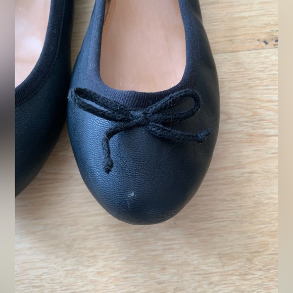 Black leather ballet flats from J. Crew - Picture 4 of 5
